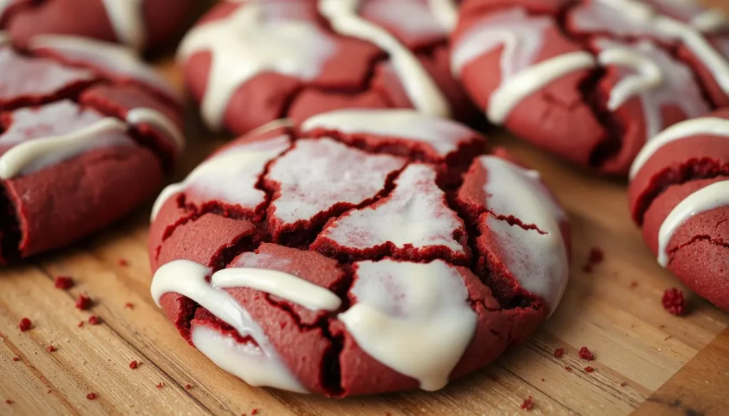 red velvet cake cookies